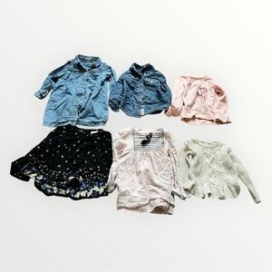 Girl’s 2T Long Sleeve Shirt Bundle